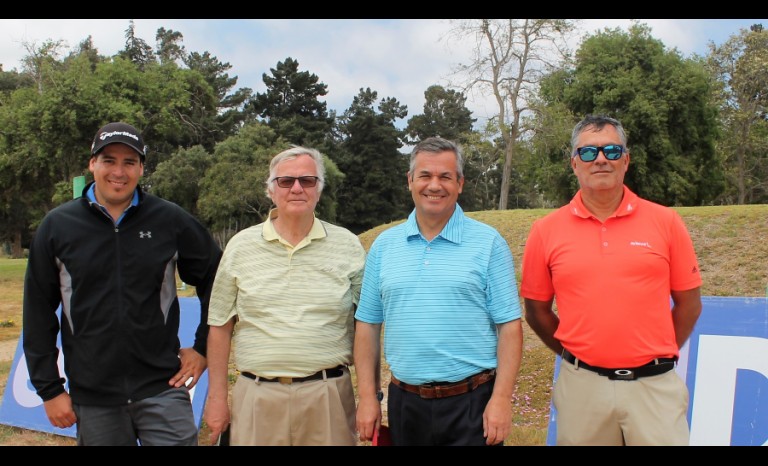 Jorge Díaz, Alfredo Bartholomäus, Jorge De la Jara y Alfonso Coopman.