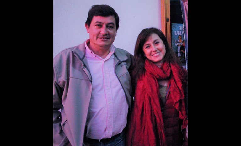 Mauricio Gómez y Marcela González.