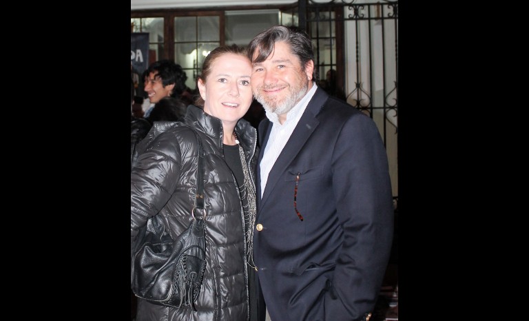 Tatiana Pavisic y Luis Retamal.