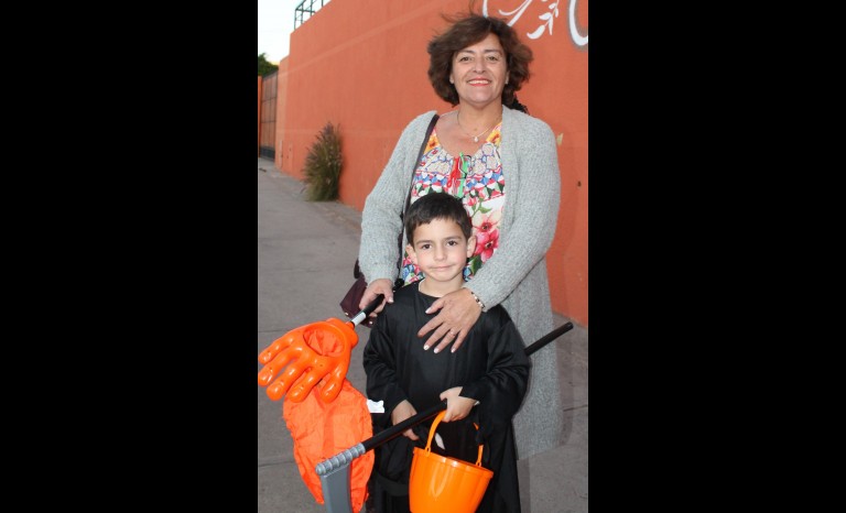 Anita Fux y Antonio Picos.