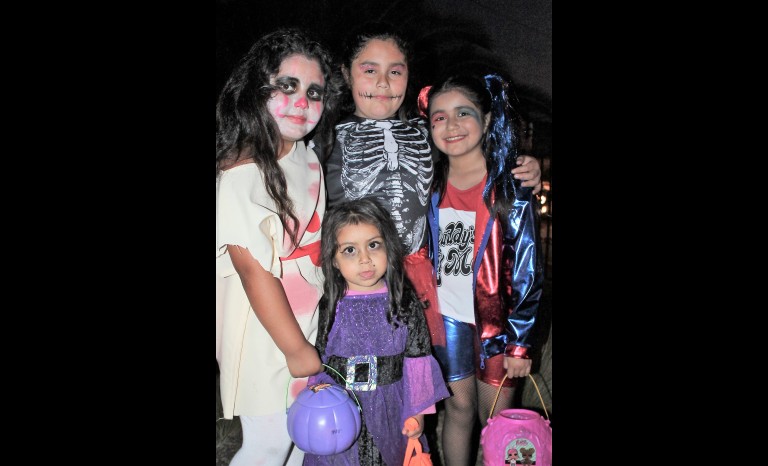 Ignacia Hauyón, Antonella Torrejón, Luciana Leiva y Amanda Merino.