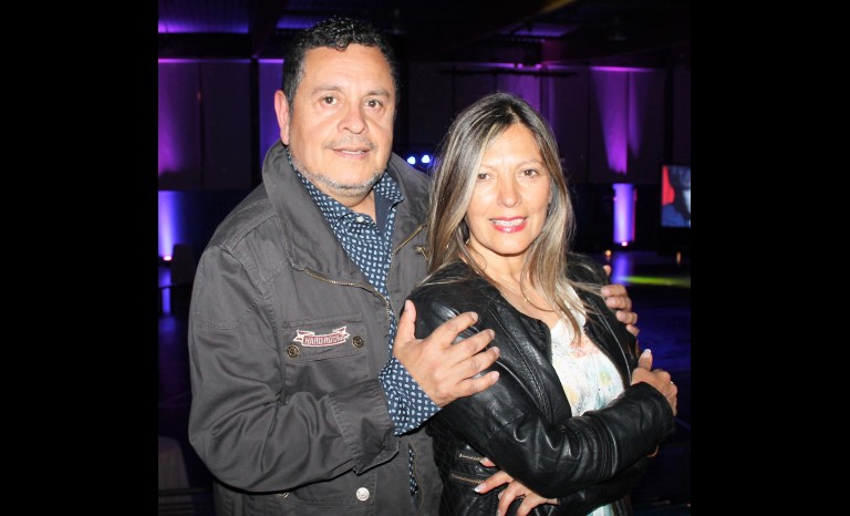 José Manuel Galaz y Patricia Ulloa.