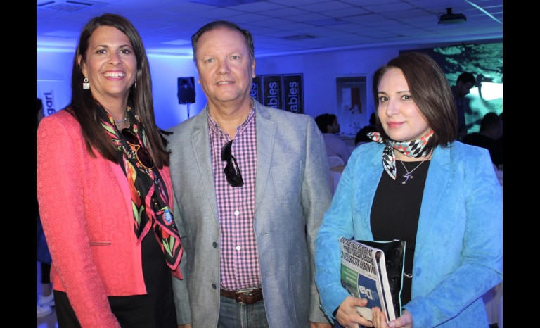 Paulina Zepeda, Marcelo Amaral y Romana Juárez.