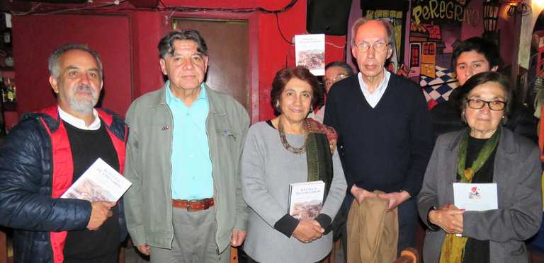 Jacobo Muñoz, Arturo Volantines,  María Nella Gai Hernández, Sergio Gai Hernández, Vicente de Ferrari y Carmen Hernández.