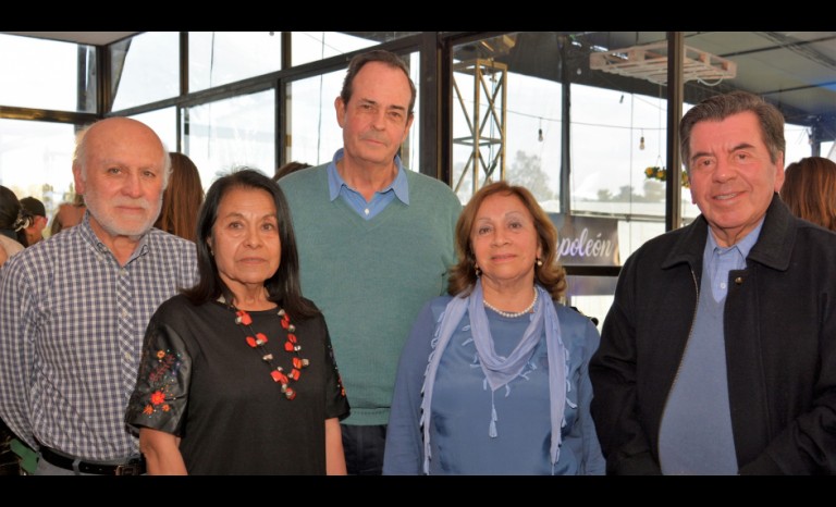 Stuardo Erazo, Teresa Miranda, Enrique Valenzuela, Mónica Bahamondes y Fernando Bravo.