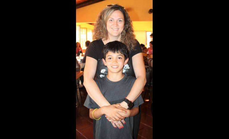 Javier Mauad y Daniela Mery.