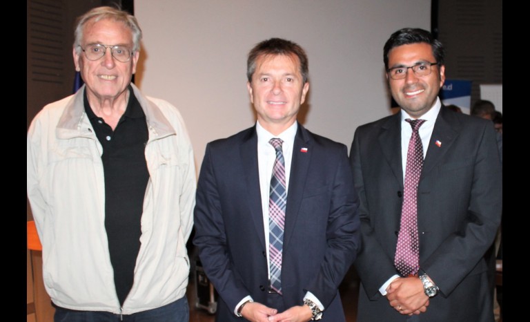 Juan Enrique Illanes, UCN; Felipe Salaberry y César Gómez.