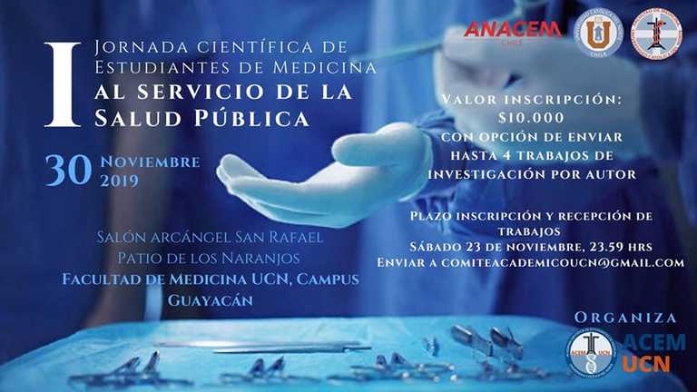 I Jornada Científica de Estudiantes de Medicina “Al servicio de la Salud Pública”