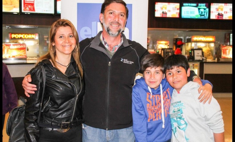 Gabriela Sepúlveda, Felipe Cortés, Agustín Arroyo y Cristóbal Torres.