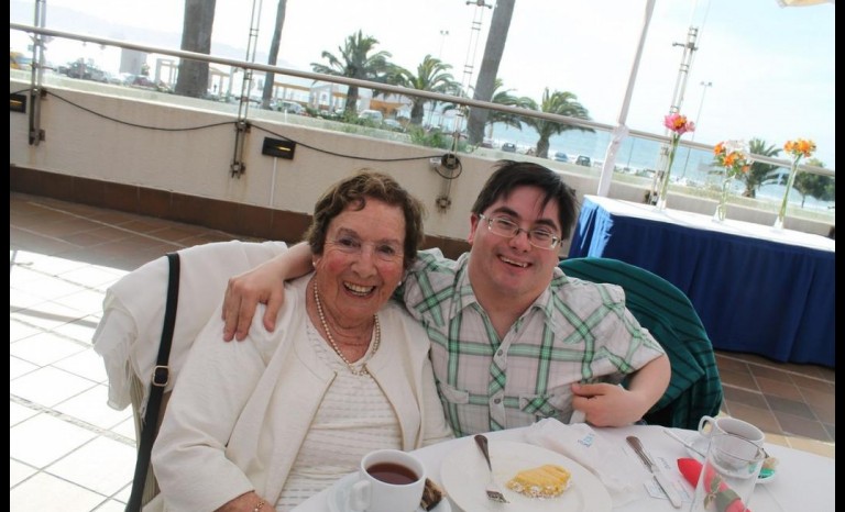 Begoña Argaluza y Santiago Benito.