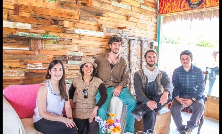 Camila Castilla, Poly Giorgy, Felipe De Ferari, Dusan Koscina y Pablo Valencia.