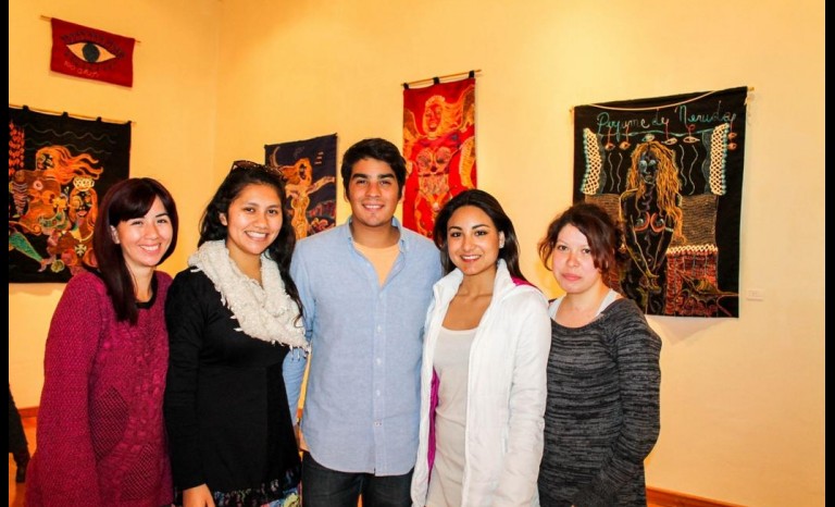 Carolina Cerda, Ruth López, Bastián Salfate, Rocío Barraza y Bárbara Sánchez.