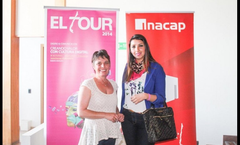 Carolina Rüdiger y Angelina Valdés.