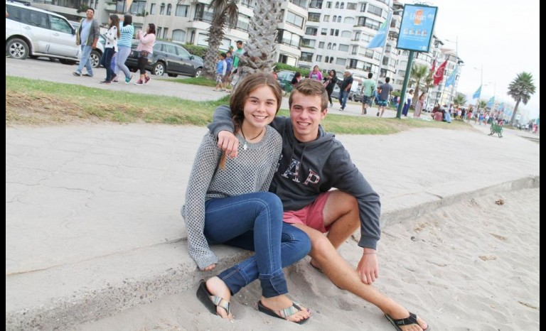 Catalina González y Martín González.