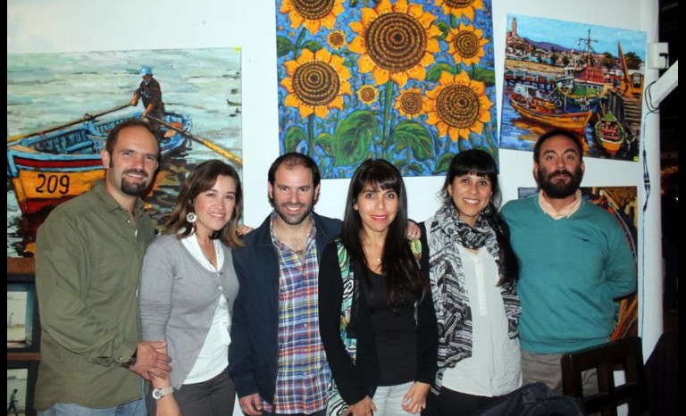 Faisal Sawalha, Tania Bravo, Felipe Daruich, Carolina Alcayaga, Carla Rojo y Nicolás Trigo.