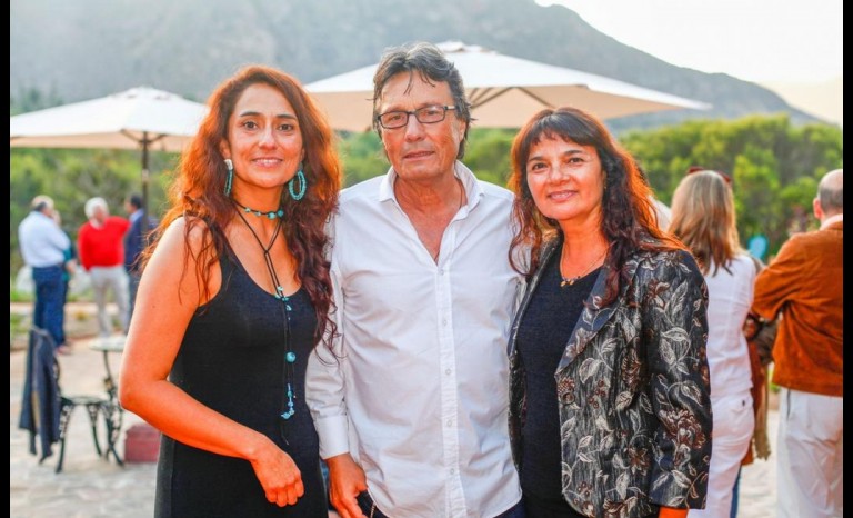 Verónica Ramos, Samuel Villarroel y Marcela Medel.