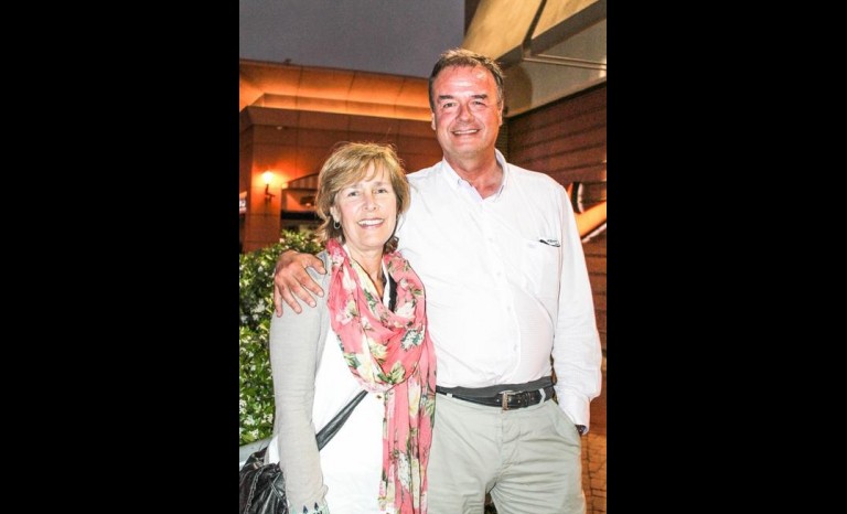 Gabriela Parot y José Cangas.