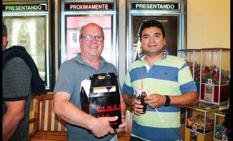 Iván Carter y Marco López.  