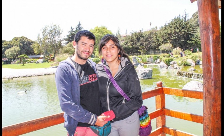 Jaime Mora y Camila Hernández.