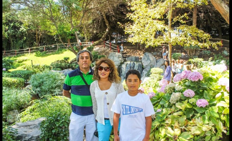 Jaime Robles, Karen Ortiz y Cristóbal Retamal.