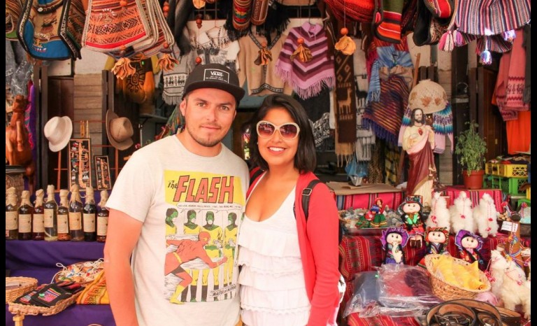 Maritza Albillar y Jaime Vásquez.