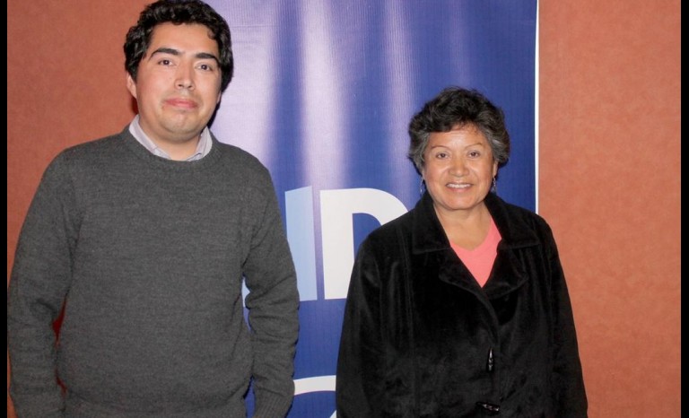 Javier Berríos y María Ibacache.