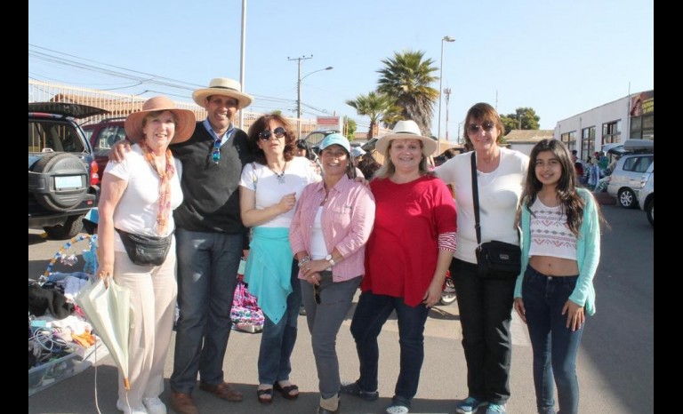 Judith Plaza, Ravi Pillai, Jackie Barrientos, María Cristina Gómez, Carol Davies, Holly Hopkins y Martina Ardiles.