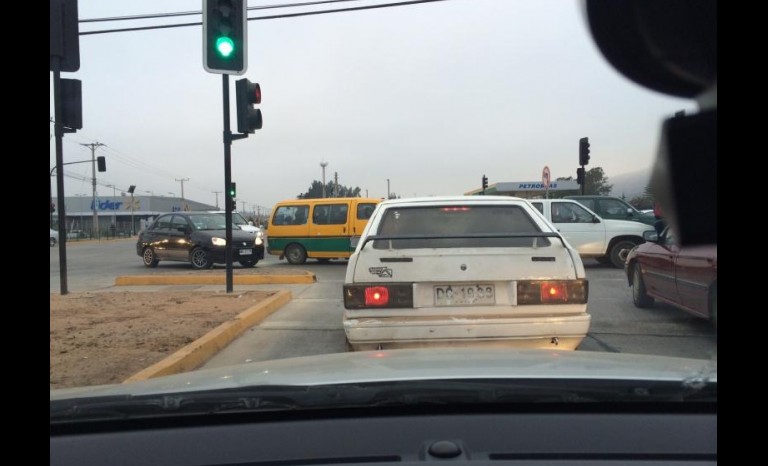Problema en cruce en el Milagro 2