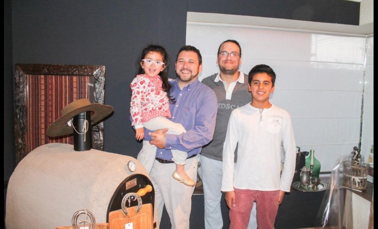 María Ignacia Vásquez, Claudio Vásquez, Clyde Duarte y Matías Fredes.