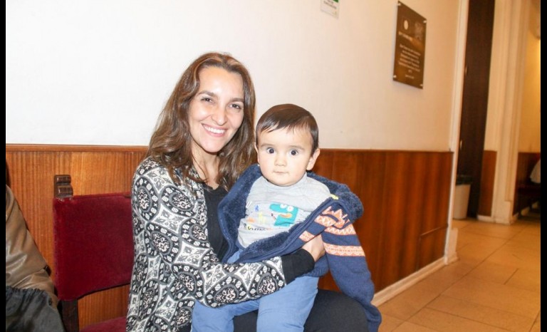 Michelle Alcaide y Maximiliano Silva.