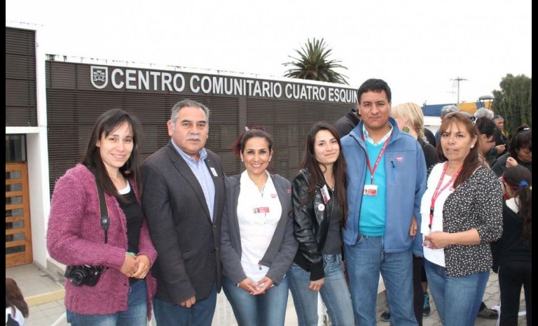 Mónica Nejaz, Lombardo Toledo, Cecilia Segovia, Carolina Mellado, Pablo Tabilo y Faridy Soler.