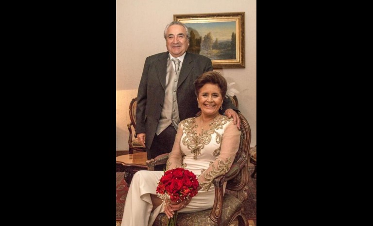 Pedro Guerrero y Cecilia Serantoni.