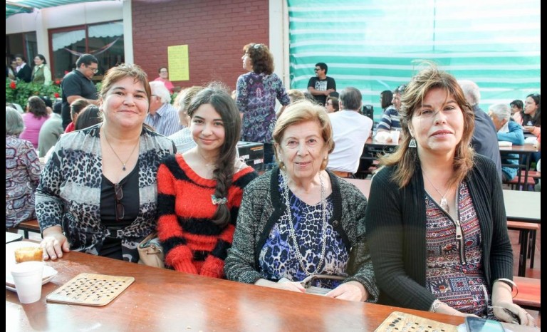 Sara Rodríguez, Andrea Mardones, Eliana Peragallo y Elizabeth Toledo.