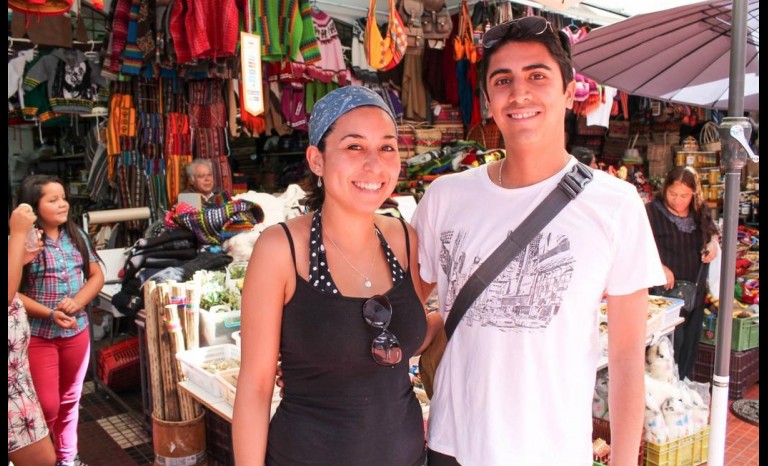 Viviana Fuentealba y Pablo Martínez.