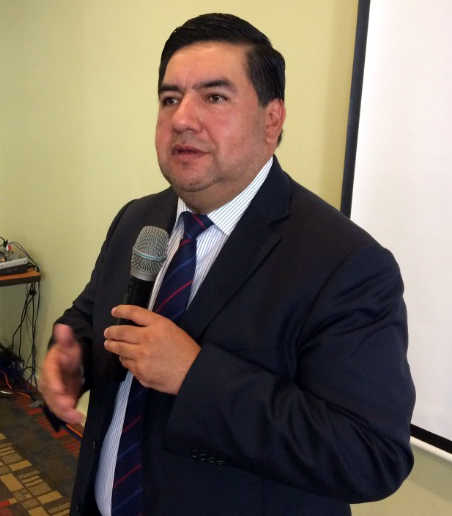 Marcelo Carrasco, presidente de la Asociación Nacional de Consejeros Regionales de Chile.