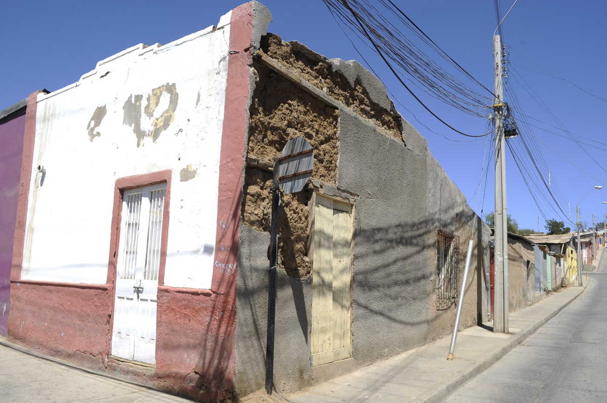 Andacollo es la comuna que sufrió mayores daños con el sismo ocurrido en el mes de enero y que dejó millones en pérdidas. 
