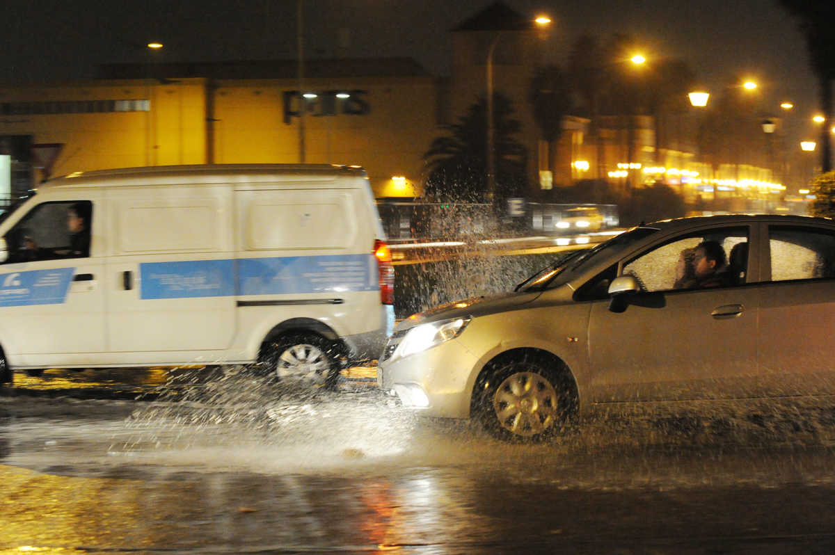 Lluvias en La Serena 