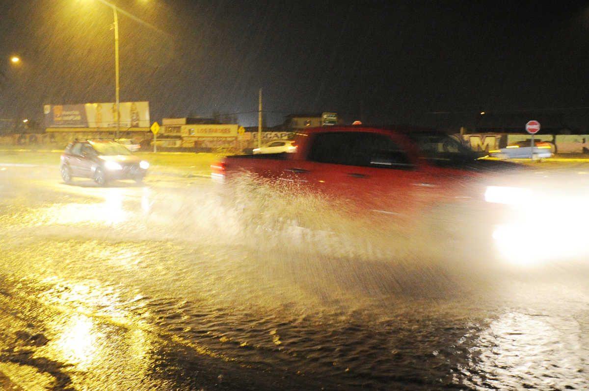 Lluvias en La Serena . Fotos: Lautaro Carmona