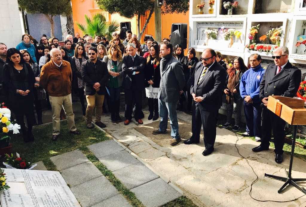 Familiares, amigos y la población coquimbana recordó un año más al "alcalde del pueblo"