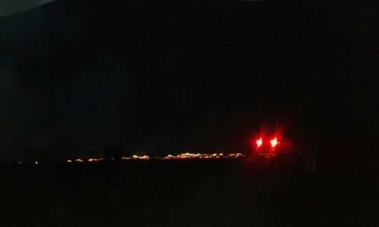 incendio en paihuano de noche 2