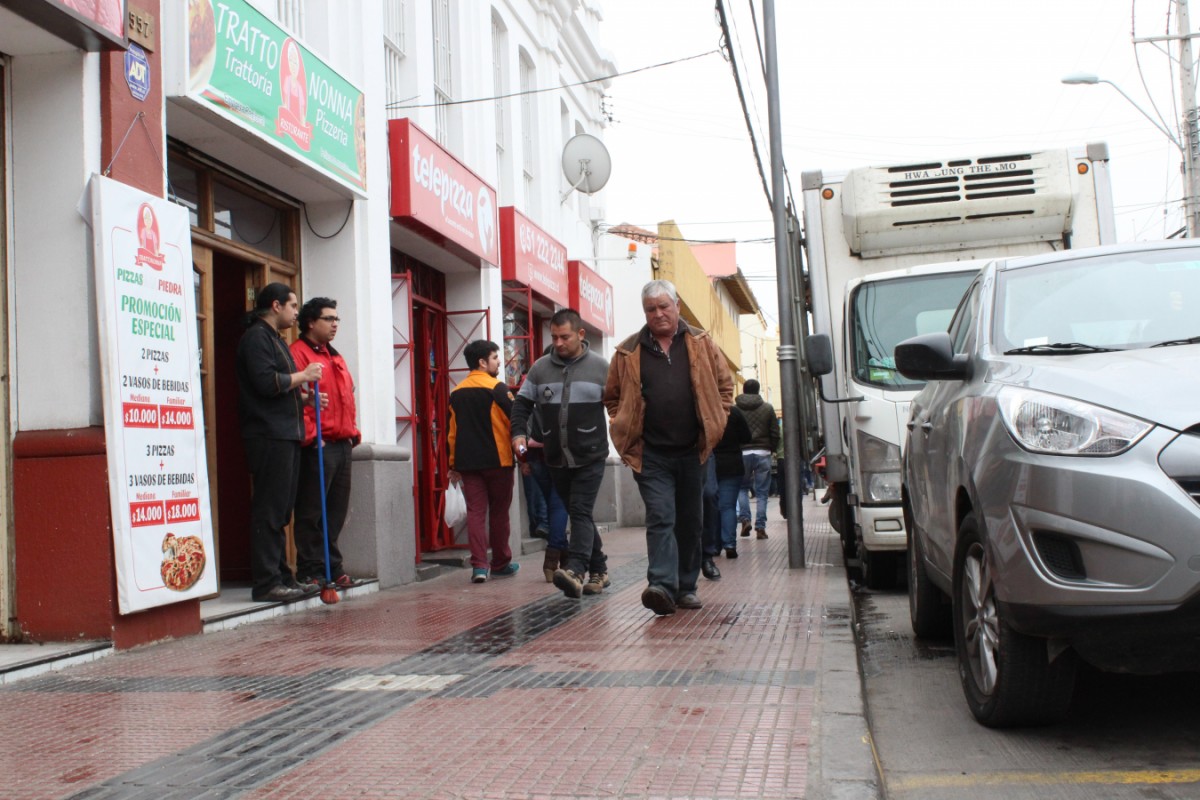 Herido en el centro de La Serena