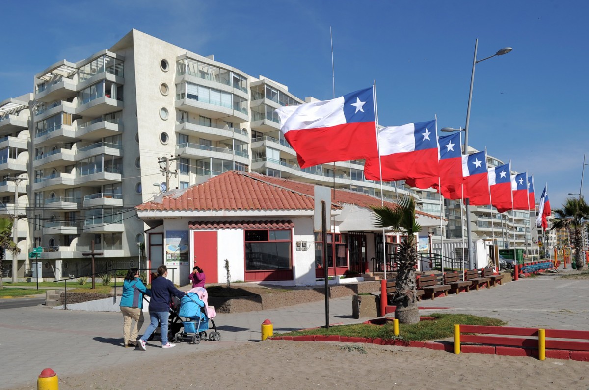 La Avenida del Mar ya registra a la fecha un 70% de ocupación. FOTO LAUTARO CARMONA