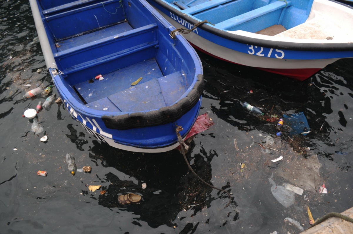 Se estima que cada año, 8 millones de toneladas de plásticos llegan al mar. En las caletas pesqueras se puede ver latente esta realidad.