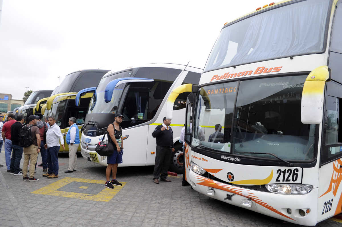 En el terminal de La Serena se han estado concentrando las fiscalizaciones a buses de transporte de pasajeros que llegan y salen de la región.