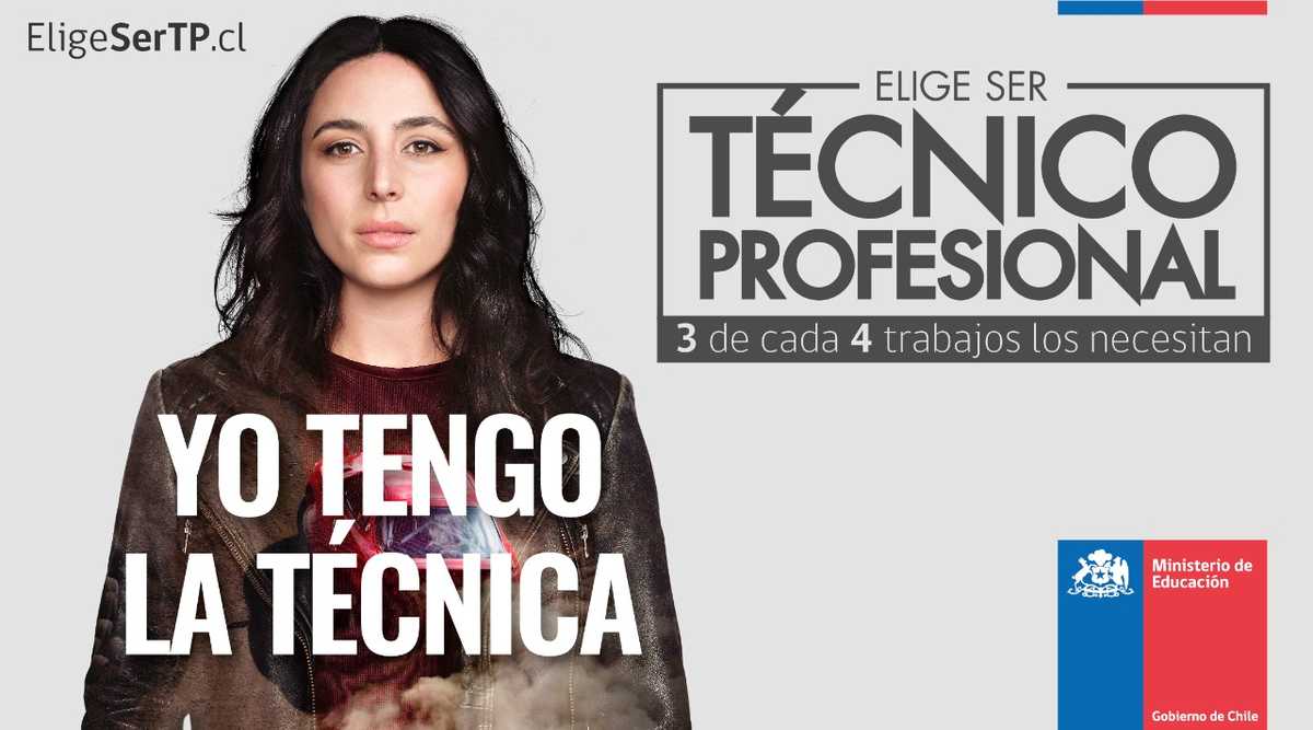 Mineduc lanzó campaña #EligeSerTP para incentivar a que jóvenes prefieran carreras técnico-profesional 
