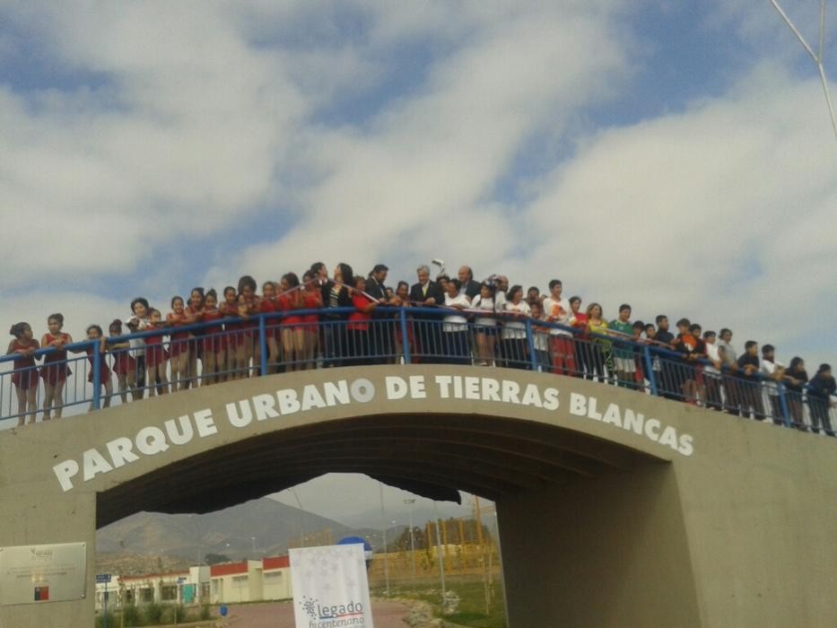 Presidente inaugura parque Urbano de Tierras Blancas