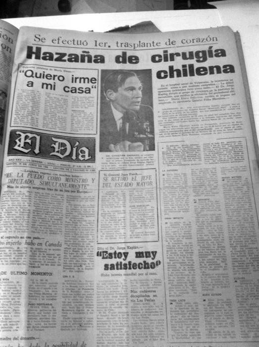 70 años, 70 Historias: Hazaña de la cirugía chilena al realizarse primer trasplante de corazón