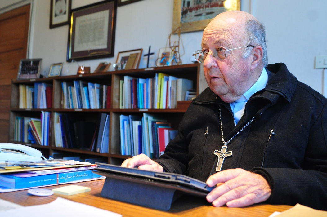 Con misa agradecen a monseñor Donoso su trabajo como arzobispo de La Serena