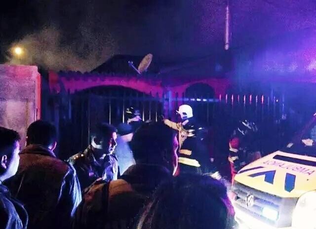 Coquimbo: Mujer resulta con graves lesiones tras incendio de su domicilio en Punta Mira