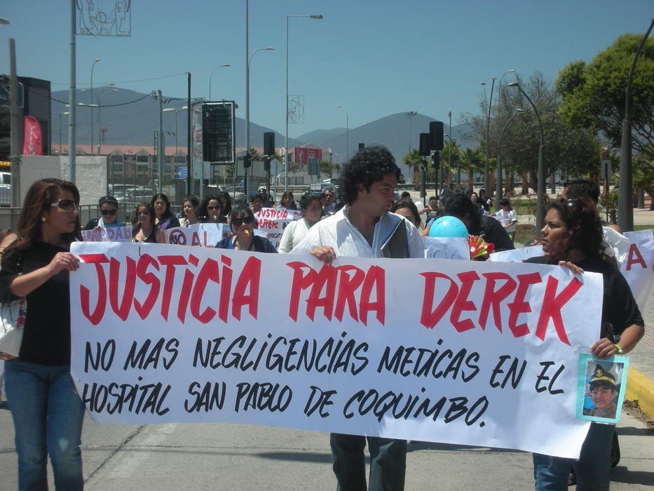 La dura lucha por el pequeño Derek